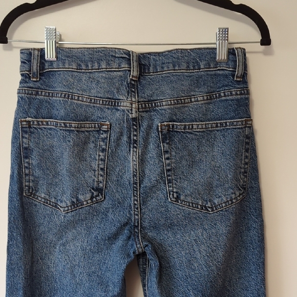 Reformation High Rise Straight Leg Jeans in Malta Wash - Size 25 - Picture 5 of 11